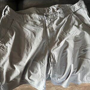 Huk Men's Athletic Gray Shorts